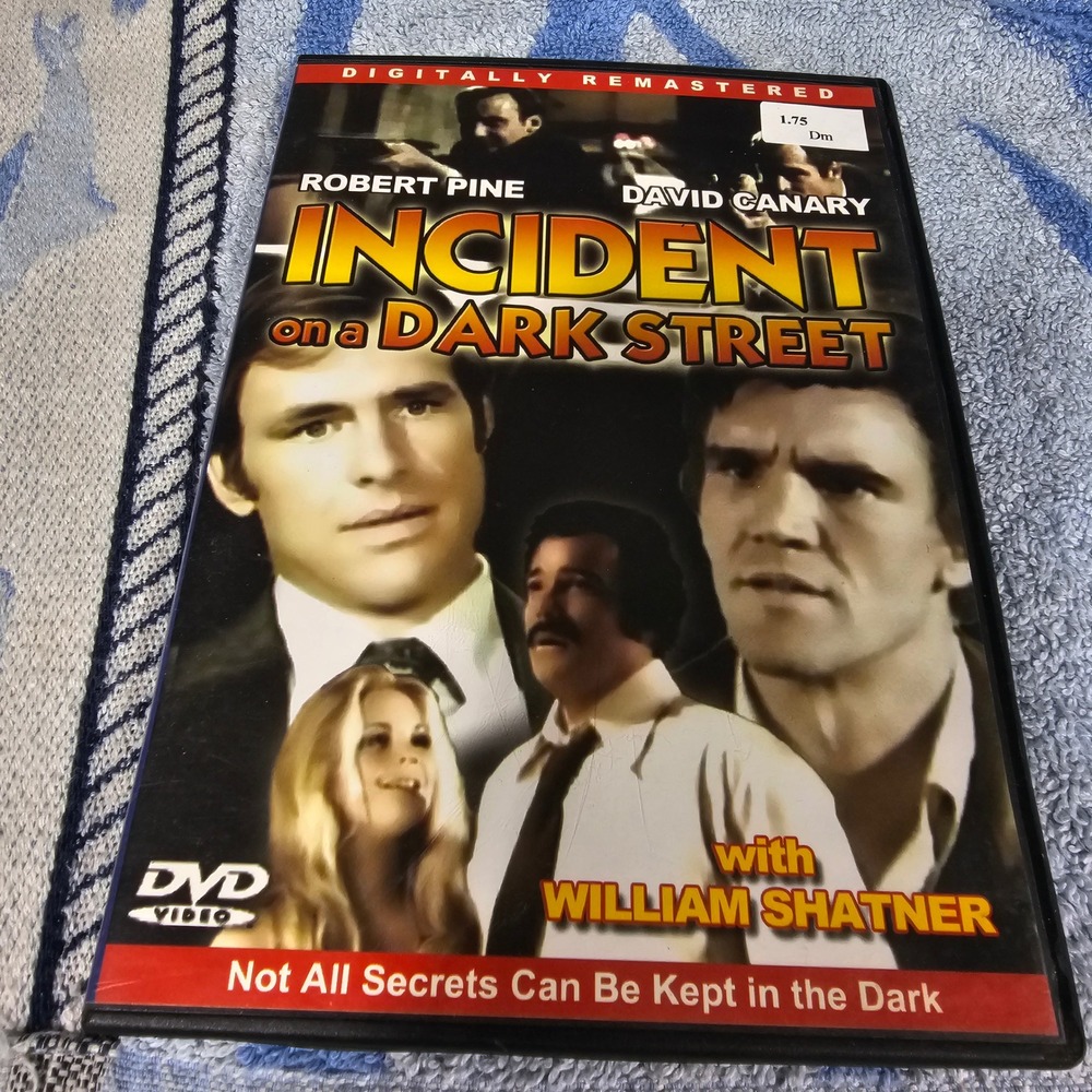 Incident on a Dark Street DVD Robert Pine William Shatner Crime Drama MV-594